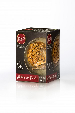 Beans with partridge