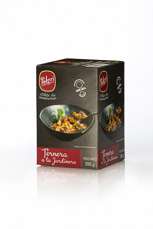 Veau à l'étouffée et sa jardinière de légumes